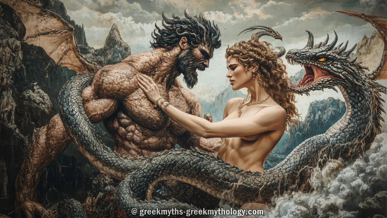 Typhon and Echidna, the Power Couple